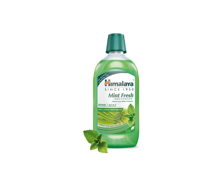 Colutorio Bucal Menta Fresca 450 ml (Menta) Himalaya Herbals