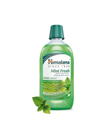 Colutorio Bucal Menta Fresca 450 ml (Menta) Himalaya Herbals