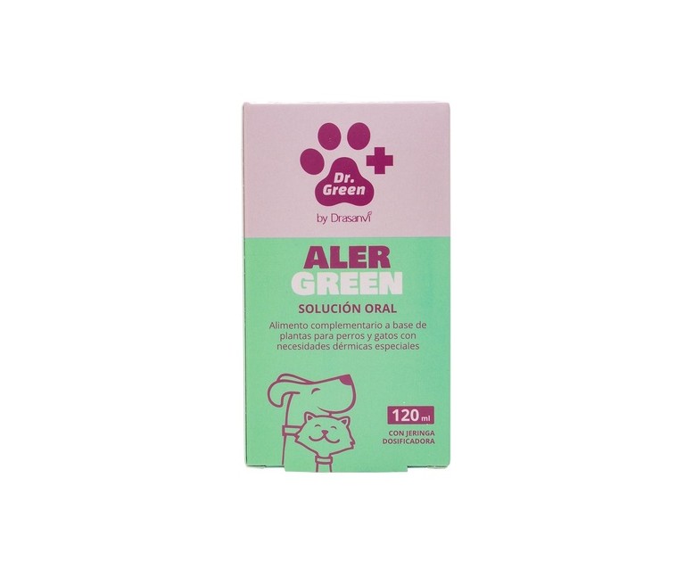 Alergreen solución oral alivio piel perros y gatos 120 ml DR GREEN
