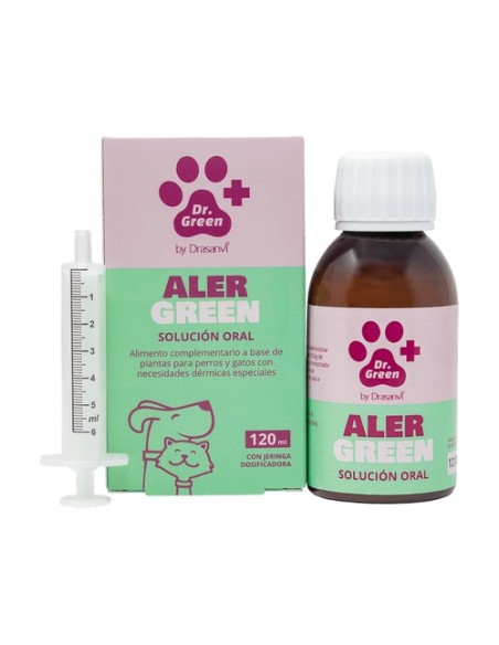 Alergreen solución oral alivio piel perros y gatos 120 ml DR GREEN