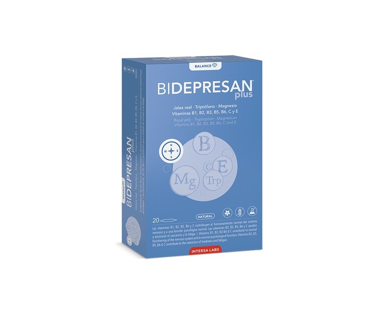 Bidepresan Plus 20 ampollas de 15ml Intersa