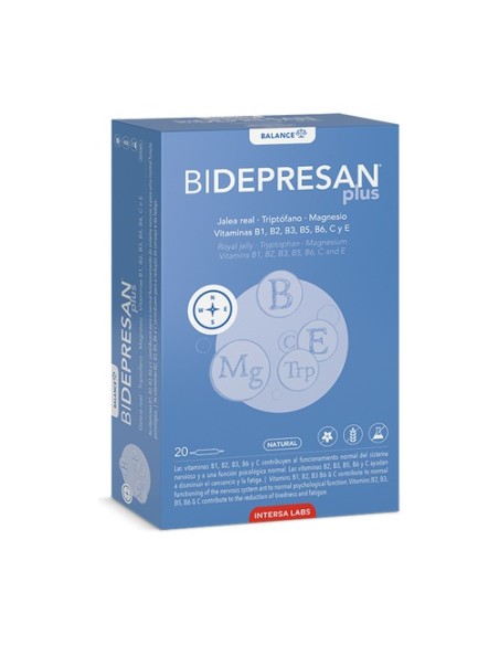 Bidepresan Plus 20 ampollas de 15ml Intersa