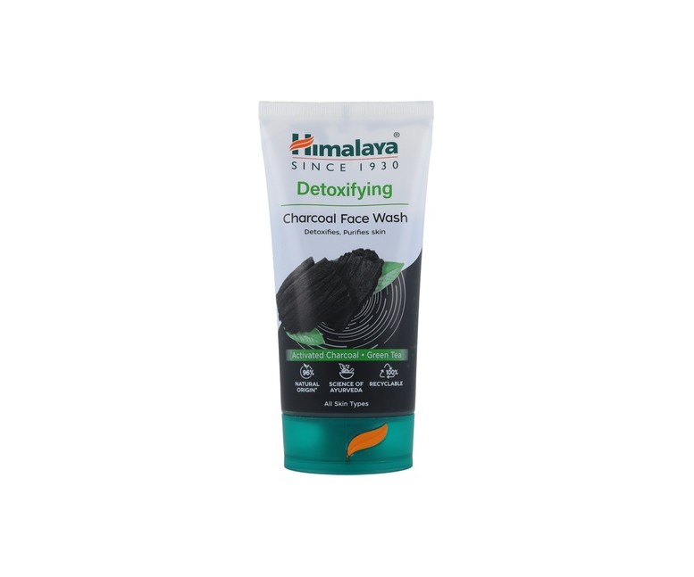 Limpiador facial detox de carbón 150 ml Himalaya Herbals