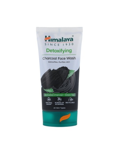Limpiador facial detox de carbón 150 ml Himalaya Herbals