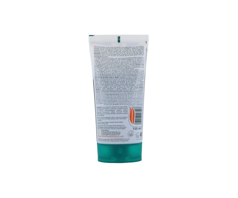 Limpiador facial detox de carbón 150 ml Himalaya Herbals