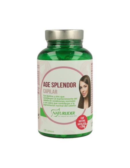 Age Splendor Capilar 135 cápsulas Naturlider