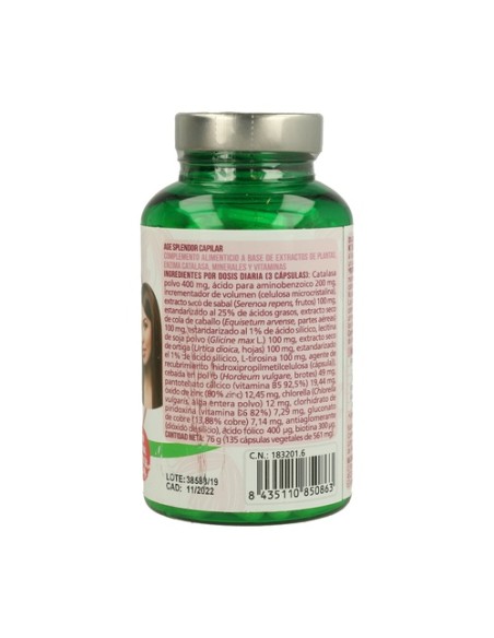Age Splendor Capilar 135 cápsulas Naturlider