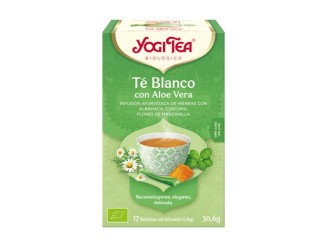 Té blanco con aloe vera