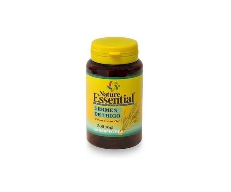 Aceite De Germen De Trigo 60 perlas de 500mg Nature essential