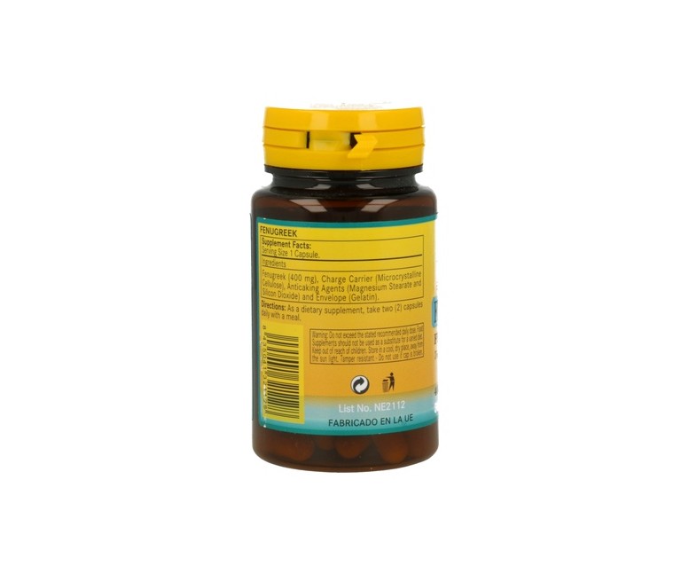 Fenogreco 50 cápsulas de 400mg Nature Essential