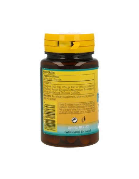 Fenogreco 50 cápsulas de 400mg Nature Essential