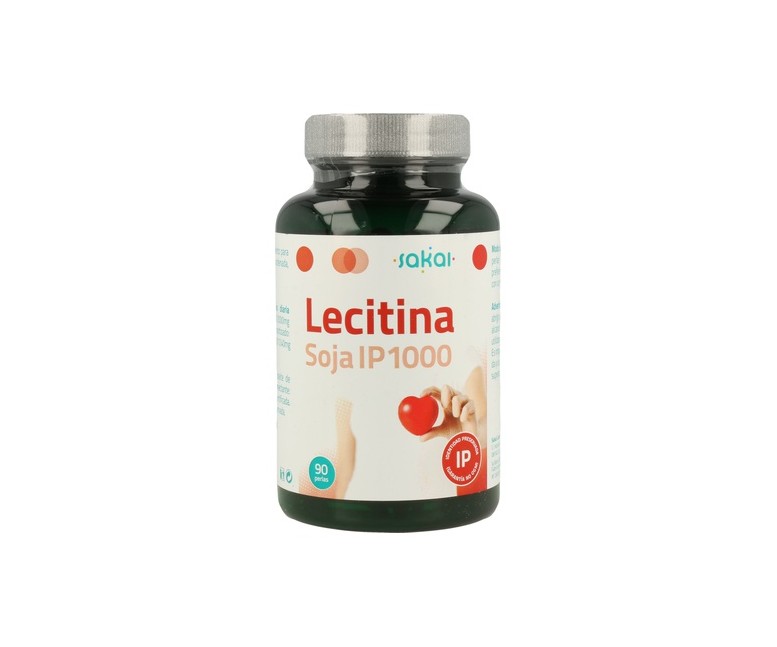 Lecitina de Soja Ip 1000 90 perlas de 1000mg Sakai