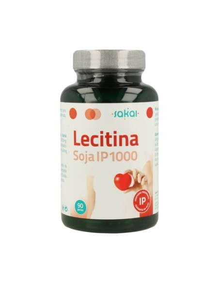 Lecitina de Soja Ip 1000 90 perlas de 1000mg Sakai