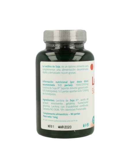 Lecitina de Soja Ip 1000 90 perlas de 1000mg Sakai