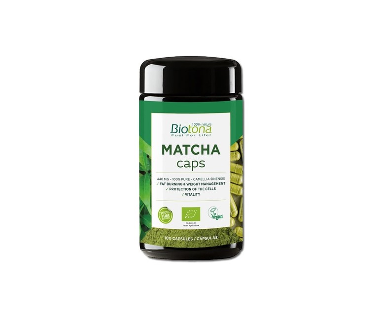 Matcha cápsulas Bio 100 cápsulas Biotona