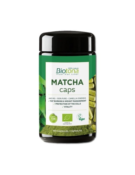 Matcha cápsulas Bio 100 cápsulas Biotona