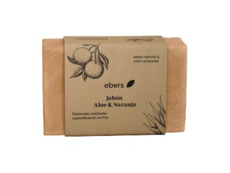 Jabón de Aloe Vera y Naranja