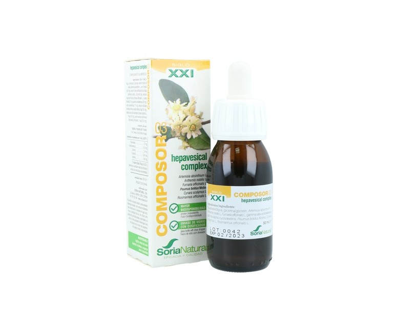 Composor 3 XXI hepavesical complex 50 ml Soria Natural