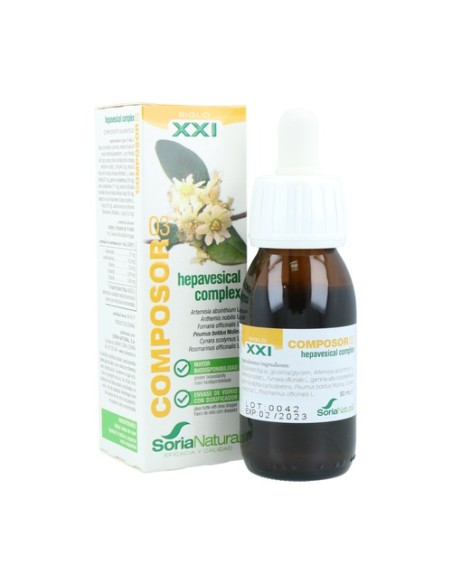 Composor 3 XXI hepavesical complex 50 ml Soria Natural
