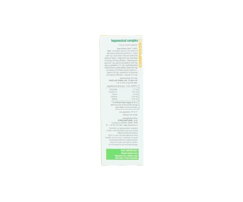 Composor 3 XXI hepavesical complex 50 ml Soria Natural