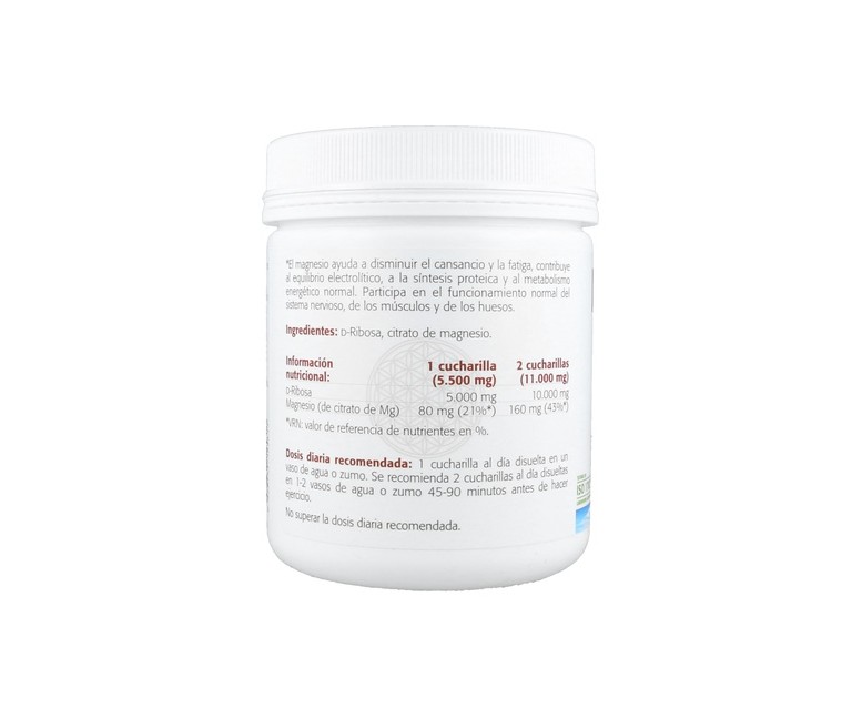 D-Ribosa + Magnesio 300 g de polvo Sura Vitasan