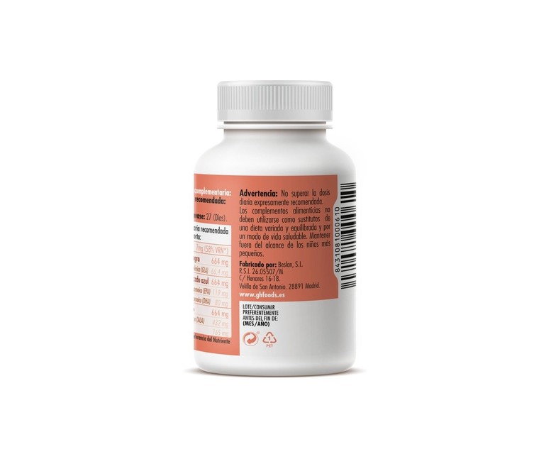Omega 369 110 perlas de 720mg GHF