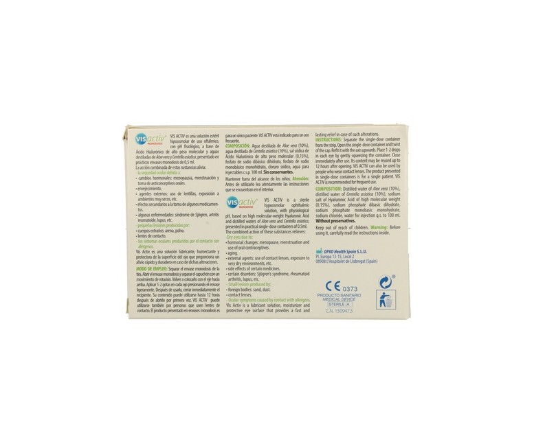 Vis Activ Monodosis 10 unidades Pharmadiet