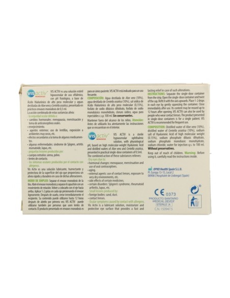 Vis Activ Monodosis 10 unidades Pharmadiet