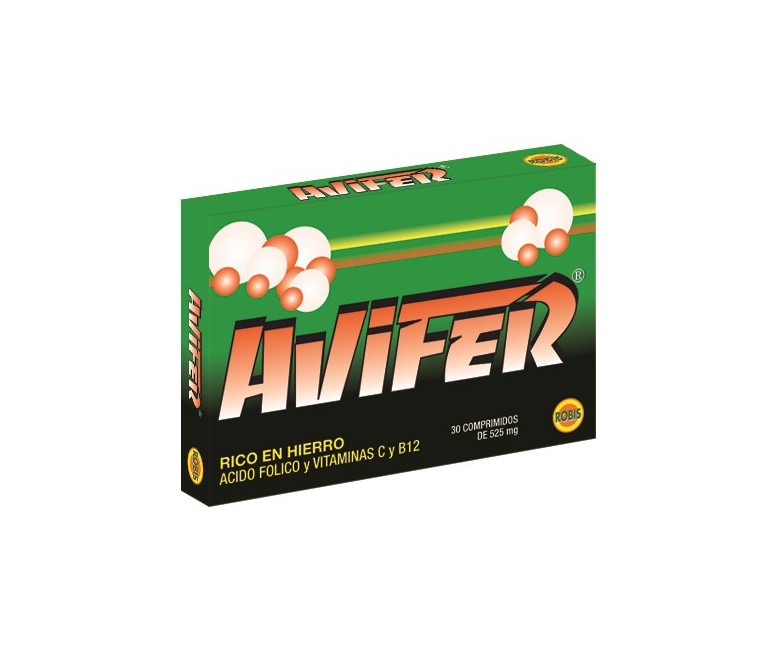 Avifer 30 comprimidos Robis