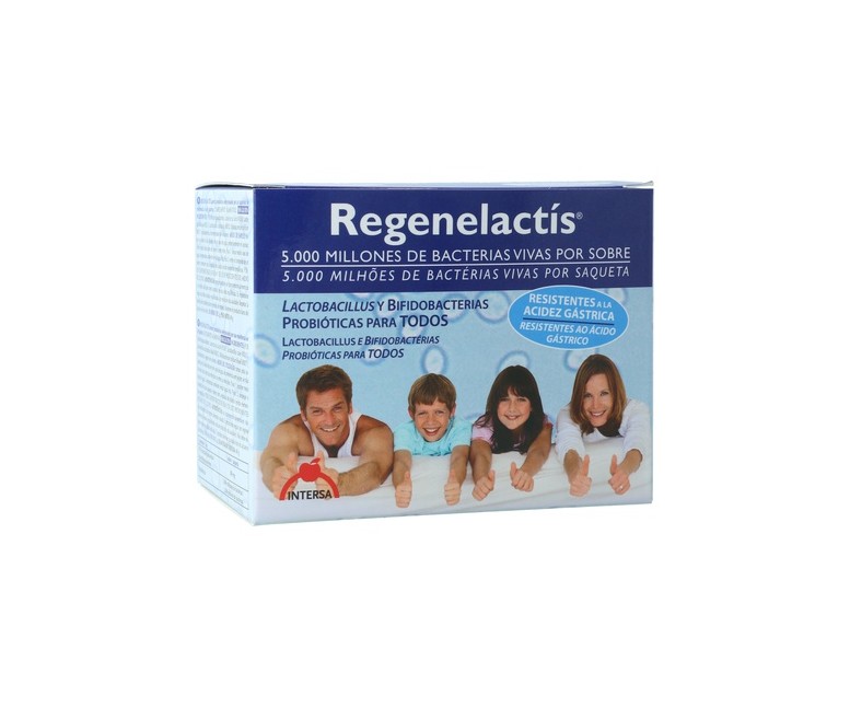 Regenelactís acidez gástrica 20 sobres Intersa