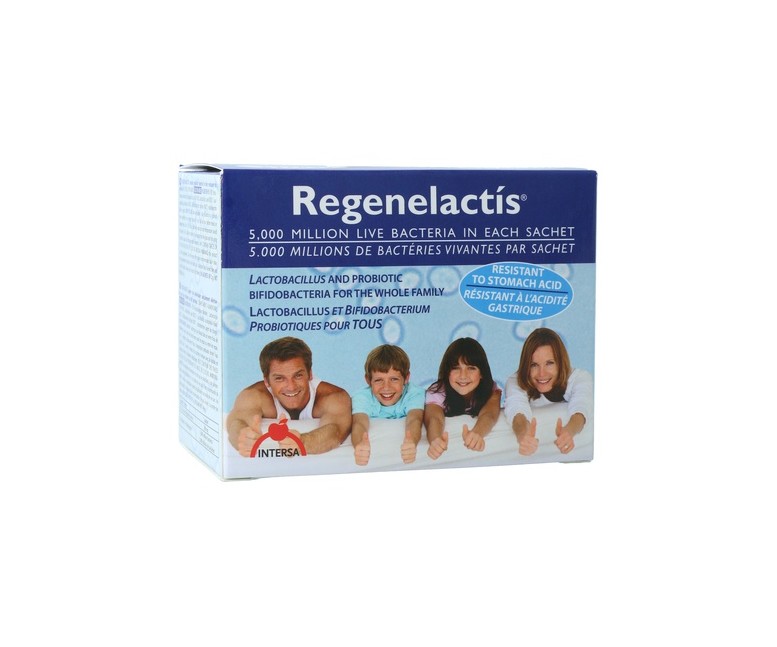 Regenelactís acidez gástrica 20 sobres Intersa