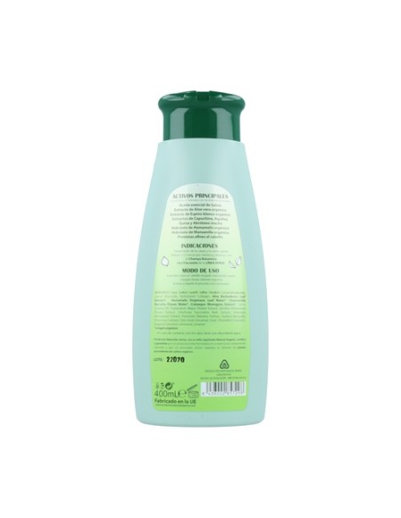 Champú Anticaspa Anticaida Capuchina 400 ml Linea Verde
