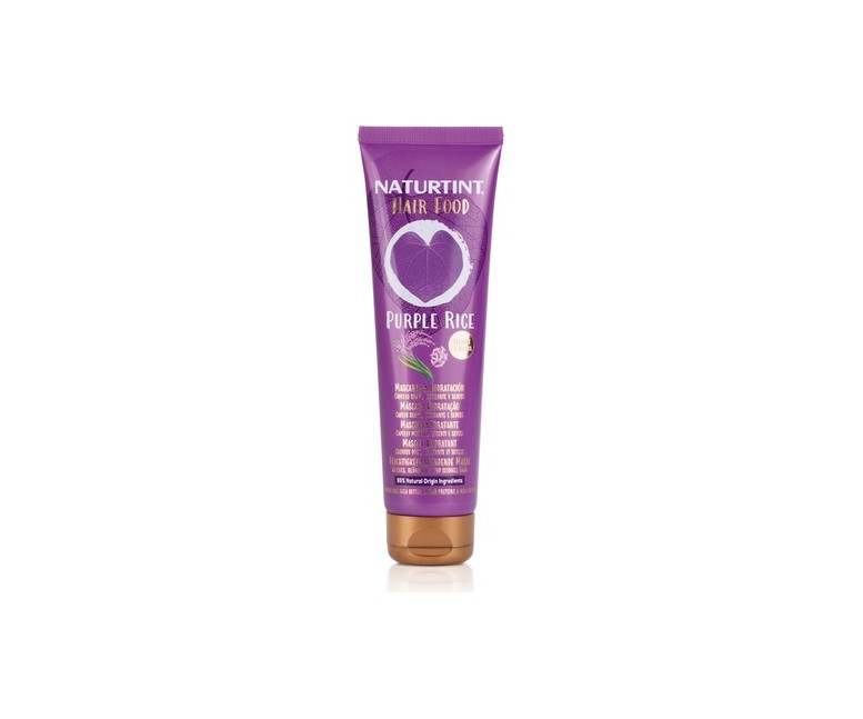 Hair food mascarilla capilar de arroz morado 150 ml de crema Naturtint