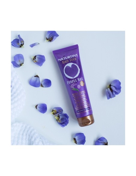 Hair food mascarilla capilar de arroz morado 150 ml de crema Naturtint