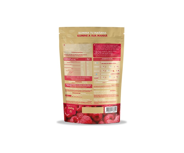 Despertar de Buda Frambuesa Bio 360 g de polvo Iswari