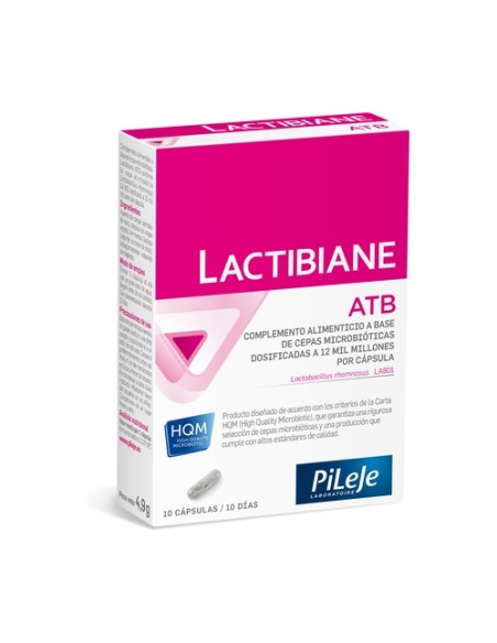 Lactibiane Atb 10 cápsulas Pileje