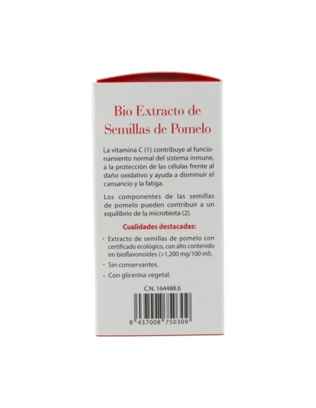 Extracto de Semillas de Pomelo 50 ml 100% Natural