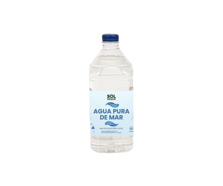 Agua de mar botella 2 L Sol Natural