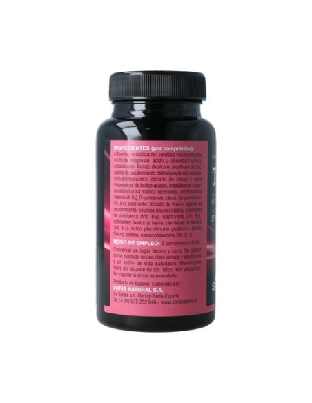 Taurina Plus 60 comprimidos de 950mg Soria Natural