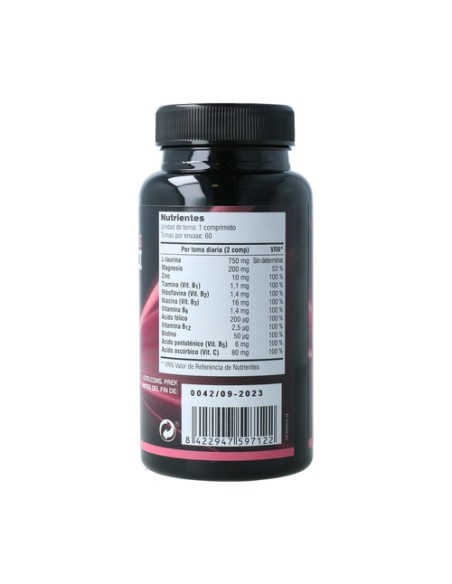 Taurina Plus 60 comprimidos de 950mg Soria Natural