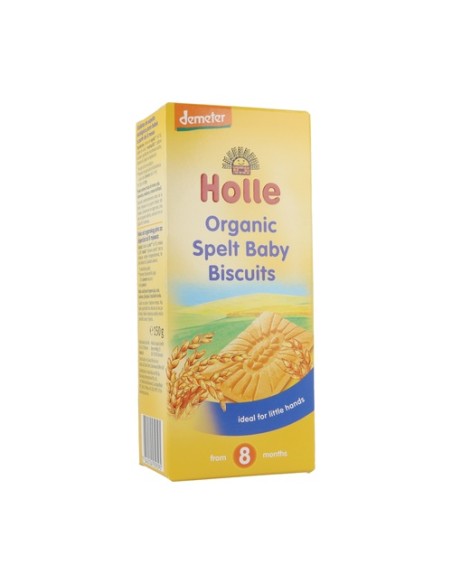 Galletas de Espelta para Bebé Bio 150 g Holle