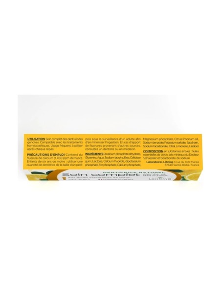 Dentífrico Lehning 80 g de crema Lehning