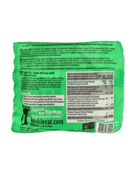 Hemp Cacao 50 g Kookie Cat
