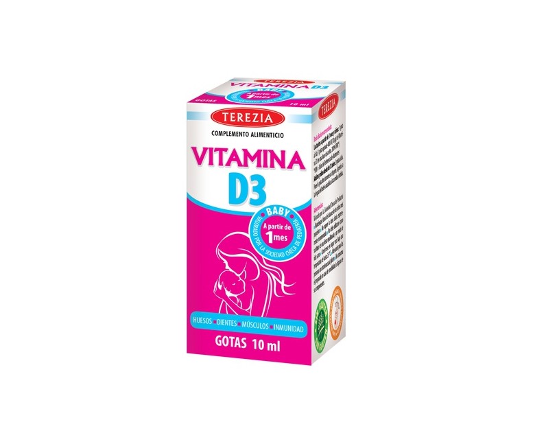 Vitamina D3 Baby 10 ml Terezia Company