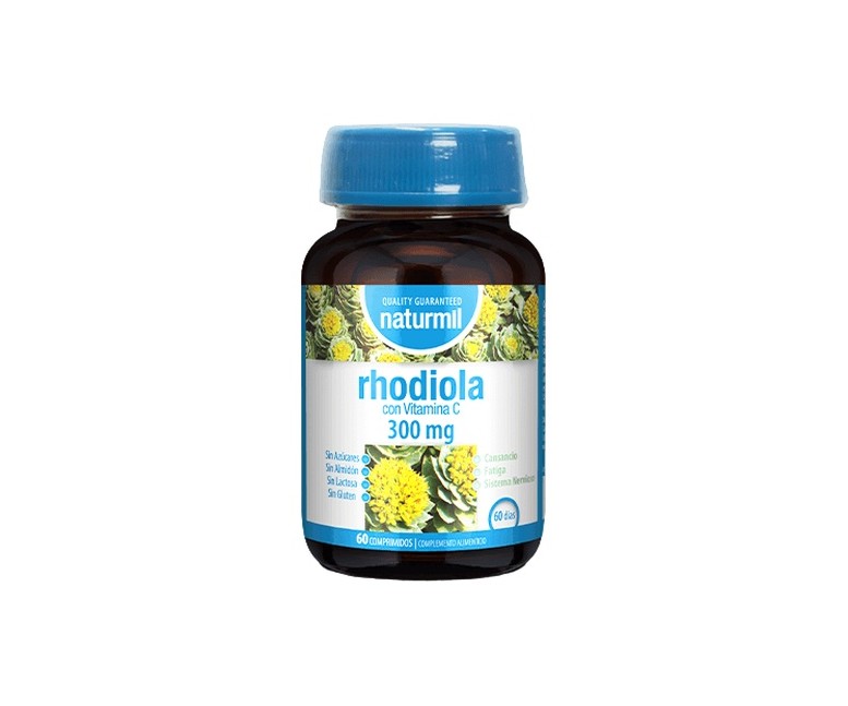 Rhodiola con vitamina C 300 mg 60 comprimidos Dietmed