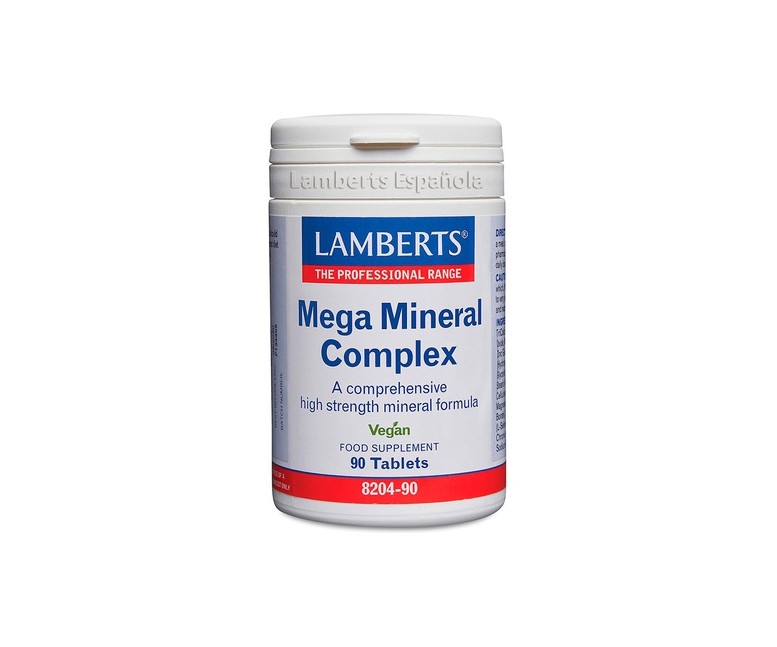 Mega mineral complex 90 tabletas Lamberts