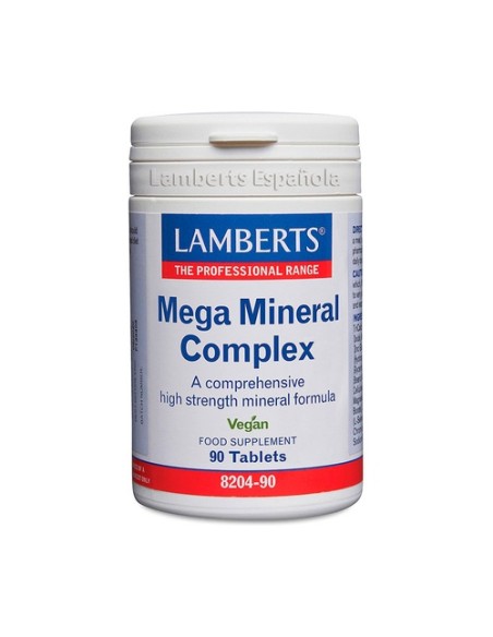 Mega mineral complex 90 tabletas Lamberts