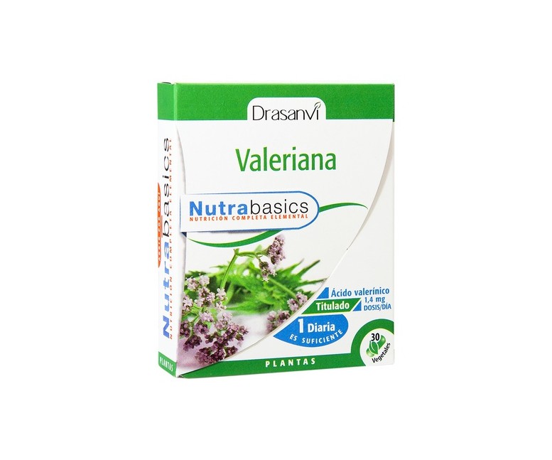 Nutrabasics Valeriana 30 cápsulas Drasanvi