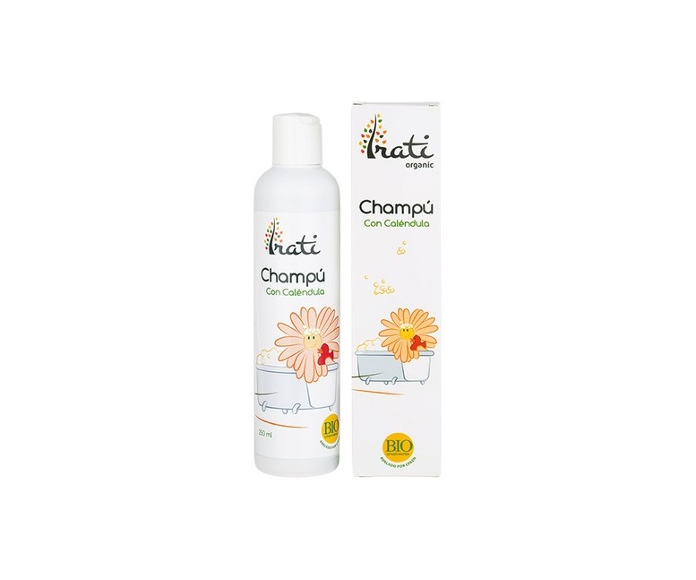Champú con Caléndula Especial Niños 250 ml Irati Organic
