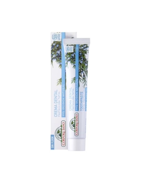 Dentífrico Menta y Tomillo 75 ml de crema Corpore Sano